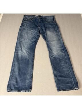 Polo Ralph Lauren Jeans Men’s 34x32 Classic Fit Blue Denim Medium Wash Straight